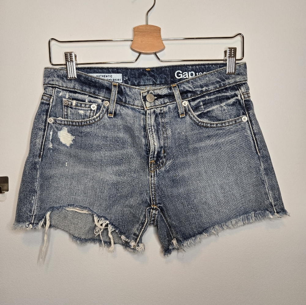 Gap Best Girlfriend Short Denim Size 24